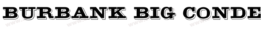 Burbank Big Condense字体转换